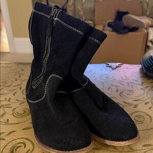 Splendid Black Suede Women's Boots